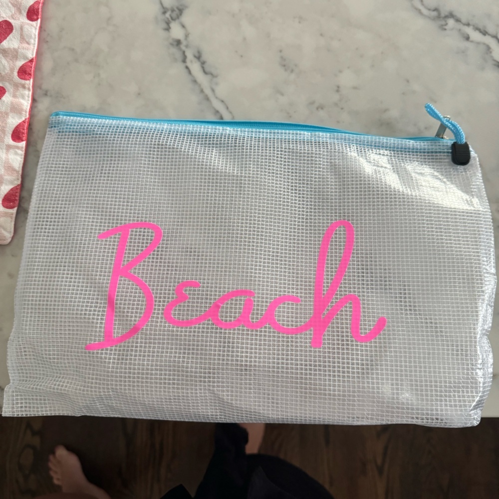 CLEAR BEACH BAG
